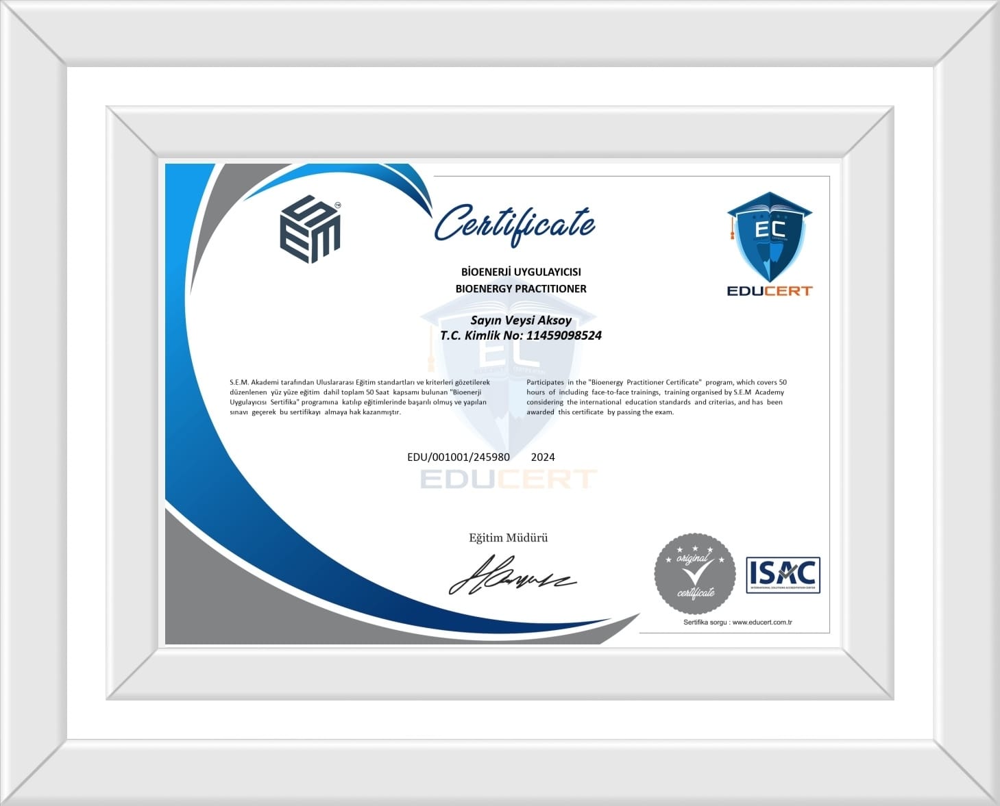 Sektörü / Bioenerji şifa limanı